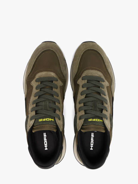 Sneakers In Leather Hoff Green men 22602411 other view 3