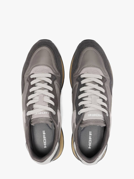 Sneakers In Leather Hoff Gray men 22602417 other view 3