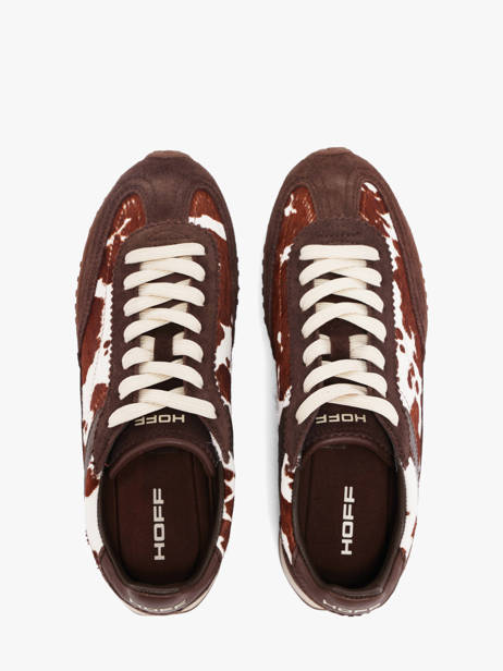 Sneakers In Leather Hoff Brown women 22659412 other view 3