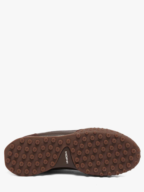 Sneakers In Leather Hoff Brown women 22659412 other view 4