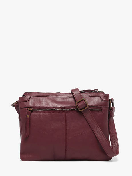 Shoulder Bag Cow Leather Basilic pepper Red cow BCOW83 other view 4