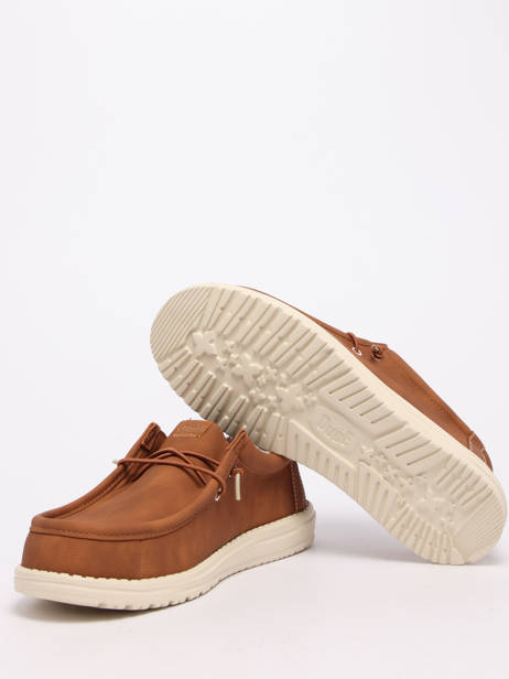 Mocassins Hey dude Marron men 41894 vue secondaire 2