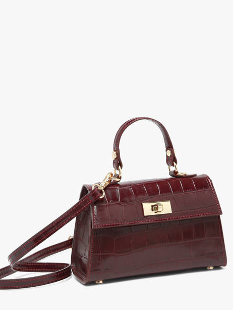 Crossbody Bag Milano Red cocco balo CB25116 other view 2
