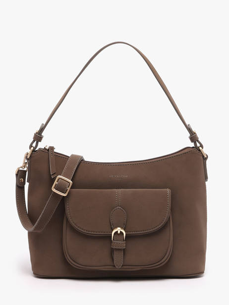Sac Porté épaule Eve Hexagona Marron eve 6520334