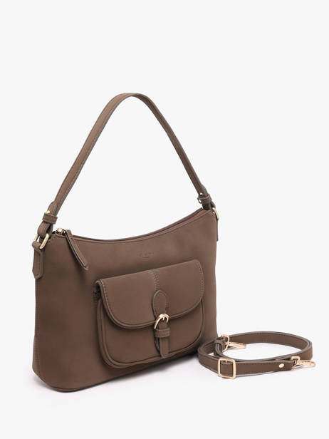 Sac Porté épaule Eve Hexagona Marron eve 6520334 vue secondaire 1