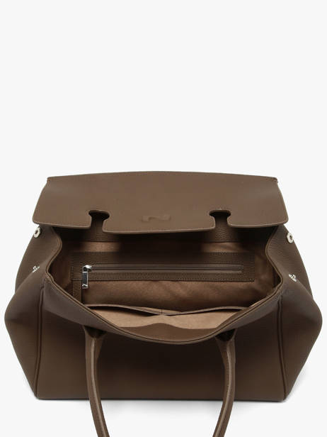 Sac à Main Clara Cuir Nathan baume Marron nathan 2 vue secondaire 3
