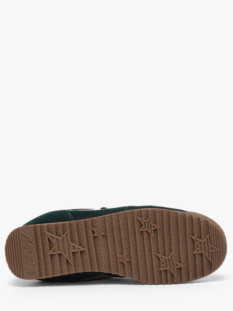 Sneakers Utah En Cuir Mrp star Vert women 23 vue secondaire 4