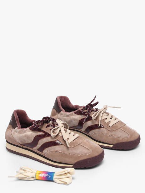 Sneakers Utah In Leather Mrp star Pink women 4 other view 1
