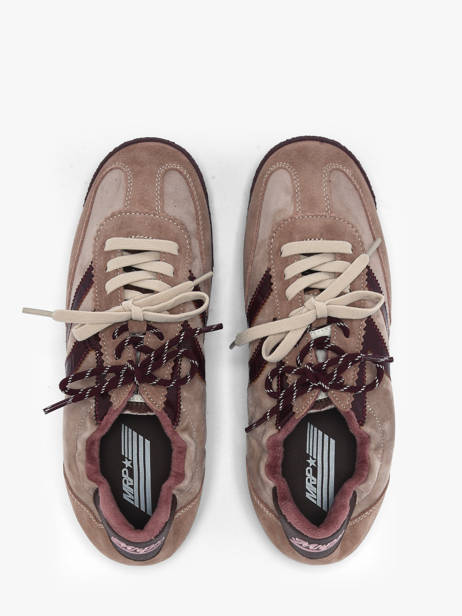 Sneakers Utah In Leather Mrp star Pink women 4 other view 3