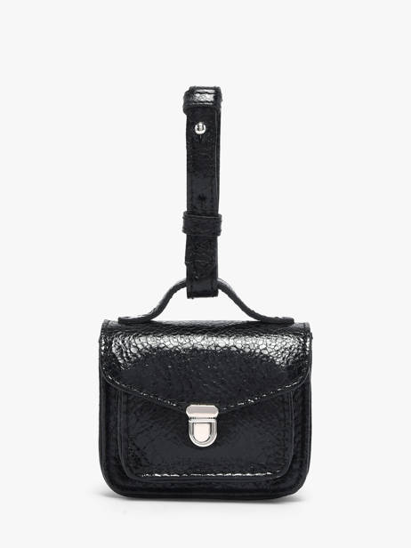 Leather Melle George Eclipse Bag Charm Paul marius Black eclipse GNANOECL