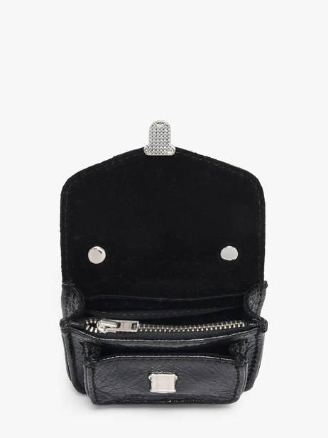 Leather Melle George Eclipse Bag Charm Paul marius Black eclipse GNANOECL other view 2