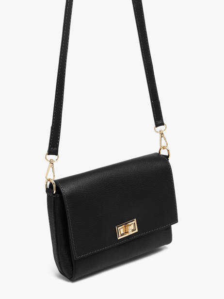 Shoulder Bag Caviar Leather Milano Black caviar CA24061O other view 2