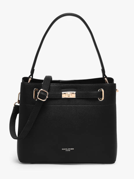 Shoulder Bag Saffiano David jones Black saffiano 4