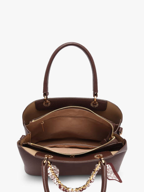 Sac Porté Main Grained Gallantry Marron grained 1 vue secondaire 2