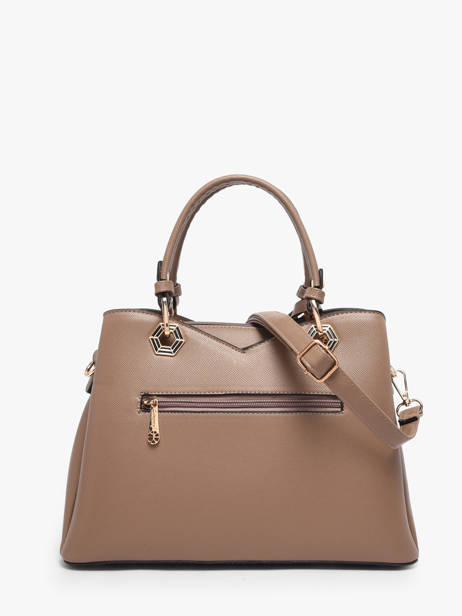 Satchel Saffiano Gallantry Beige saffiano M9431 other view 3