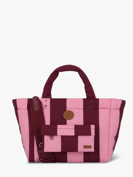 Mini Cabas With Shoulder Strap Cabaia Pink adventurer S