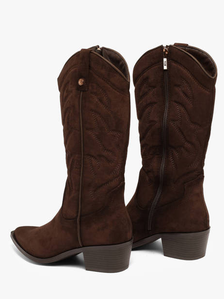 Santiags Xti Marron women 144308 vue secondaire 2