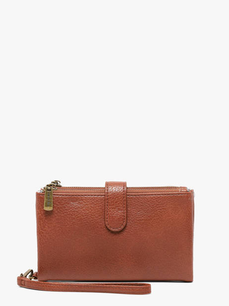 Portefeuille Porte-monnaie Soft Mandoline Marron soft 195