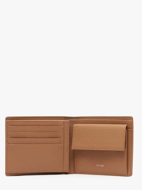 Portefeuille Lucien En Cuir Grainé Le tanneur Marron lucien graine THGR3350 vue secondaire 1