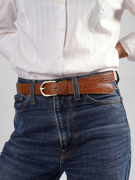 Belt Milano Brown cocco balo CB25067 other view 1