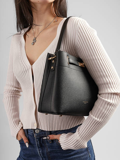 Shoulder Bag Saffiano David jones Black saffiano 4 other view 1