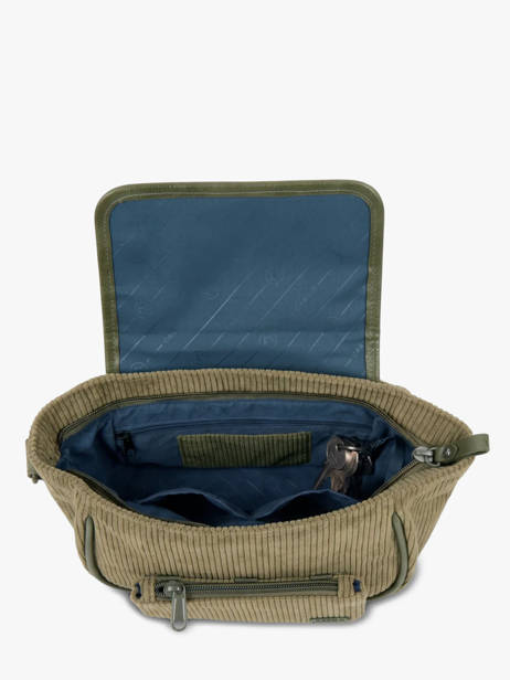 Sac Bandoulière Wanderer Coton Cabaia Vert wanderer CROSSWAN vue secondaire 2