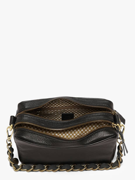 Shoulder Bag Vintage Leather Mila louise Black vintage 23673C1 other view 2