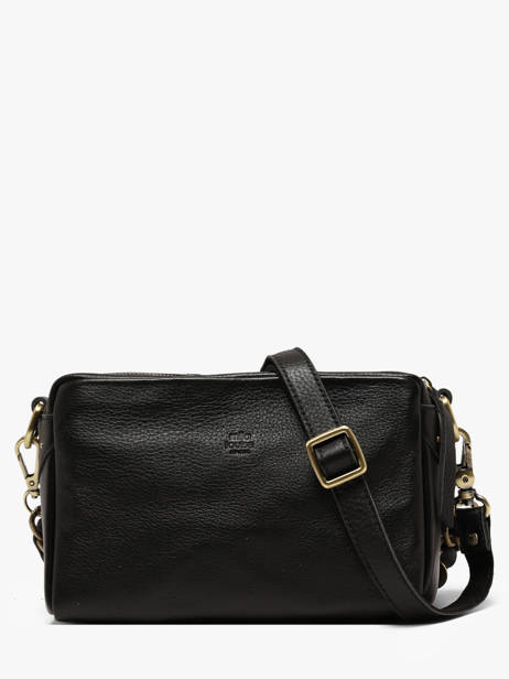 Shoulder Bag Vintage Leather Mila louise Black vintage 23673C1 other view 3