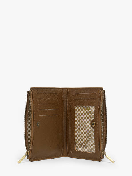 Portefeuille Cuir Mila louise Marron vintage 3576PA1 vue secondaire 1