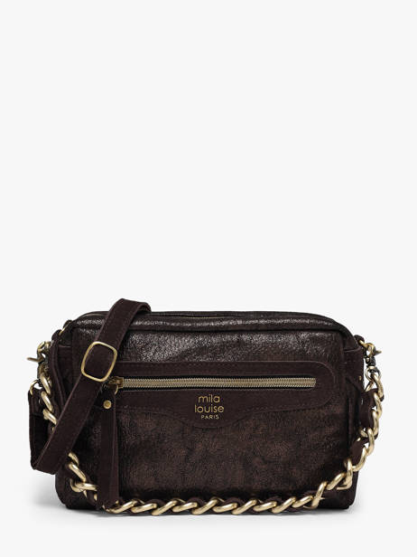 Sac Bandoulière Gr Mila louise Marron gr 23673AGR