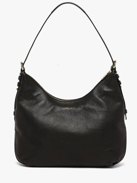 Sac Porté épaule Carrie En Cuir Nathan baume Noir vogue 1 vue secondaire 4