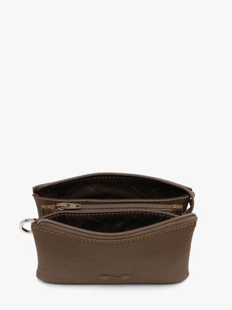 2-compartment Original Leather N Pouch Nathan baume Brown original n 283N other view 1
