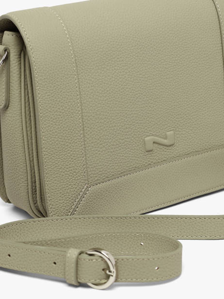 Leather Rotterdam Crossbody Bag Nathan baume Green mondrian 3 other view 2