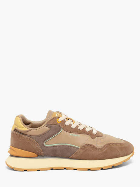 Sneakers En Cuir Hoff Marron women 22602406