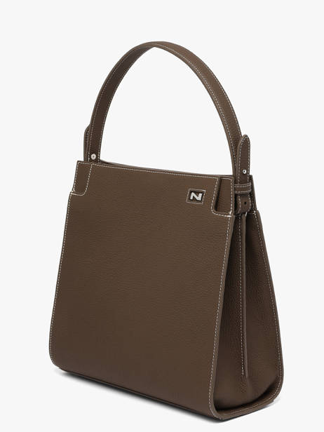 Leather Elisabeth Top-handle Bag Nathan baume Brown dynasty 4 other view 1