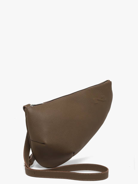 Leather Crossbody Bag Large City Perle Nathan baume Brown n city 1 other view 1