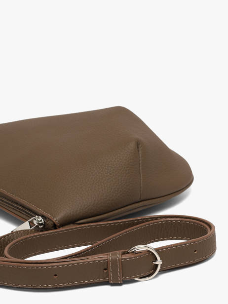 Leather Crossbody Bag Large City Perle Nathan baume Brown n city 1 other view 2