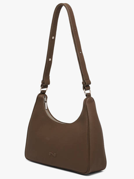Leather Manaus Shoulder Bag Nathan baume Brown brasil 2 other view 1