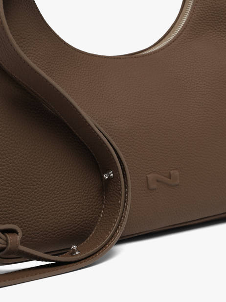 Leather Manaus Shoulder Bag Nathan baume Brown brasil 2 other view 2