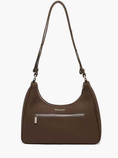 Leather Manaus Shoulder Bag Nathan baume Brown brasil 2 other view 4