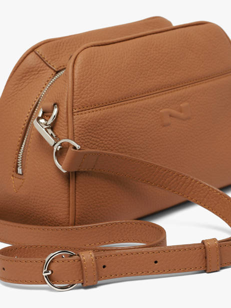 Leather Brenda Crossbody Bag Nathan baume Brown state 2 other view 2