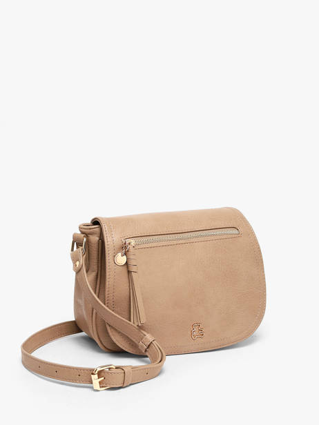 Shoulder Bag Zip Lulu castagnette Beige zip 3 other view 2