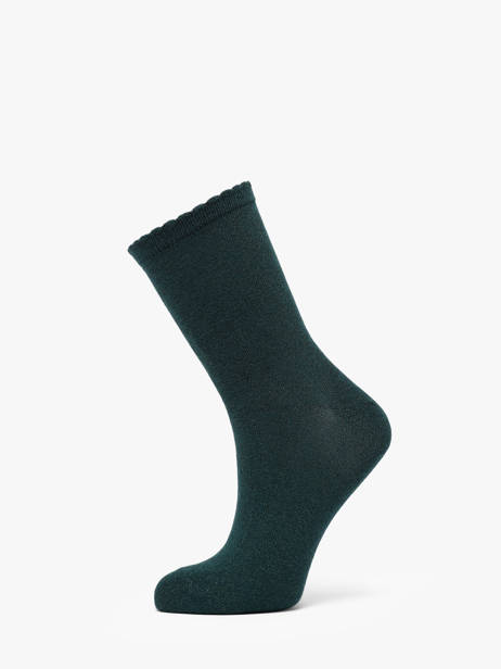 Chaussettes Pieces Bleu socks women 17078534