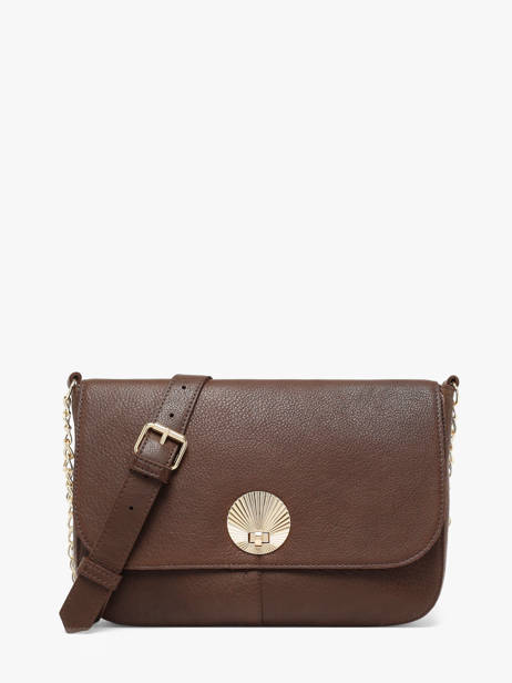 Sac Bandoulière Grainna Cuir Pieces Marron grainna 17164791