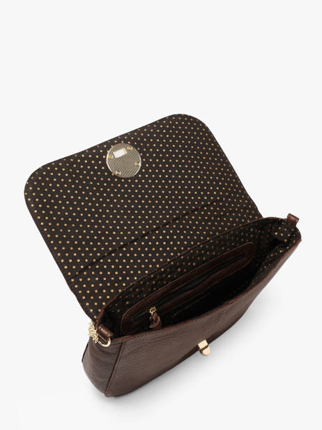 Sac Bandoulière Grainna Cuir Pieces Marron grainna 17164791 vue secondaire 2
