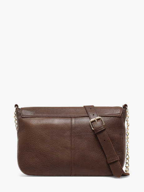 Sac Bandoulière Grainna Cuir Pieces Marron grainna 17164791 vue secondaire 3