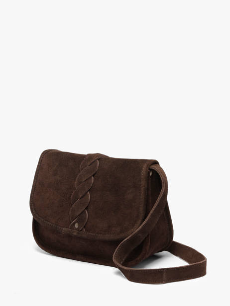 Sac Bandoulière Aspen Cuir Pieces Marron aspen 17166672 vue secondaire 1