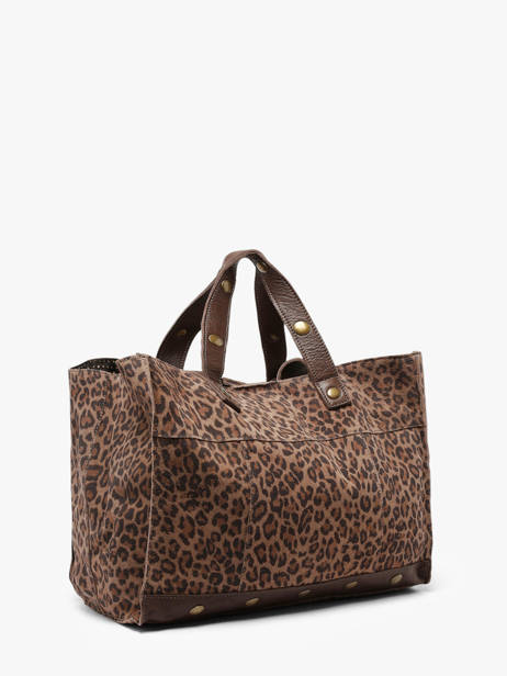 Sac Porté épaule Ava Cuir Pieces Marron ava 17166947 vue secondaire 1