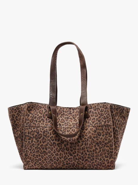 Sac Porté épaule Ava Cuir Pieces Marron ava 17166947 vue secondaire 3