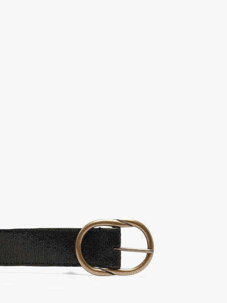 Leather Women's Belt Pieces Black laura 17125486 other view 1